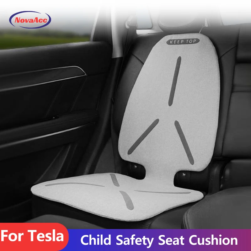 Car Child Safe Seat Protection Pad Anti-skid Pad 600D EPE Waterproof Thicken Automobile Seat Cover for Tesla Model 3 Y X S