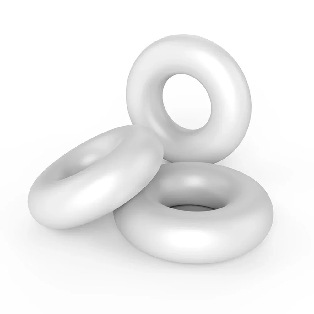 3 قطعة حلقات القضيب السلع الكبار للرجال 18 + تأخير القذف ألعاب الجنس الكبار متعددة الوظائف للمبتدئين طويلة الأمد كوكرينج