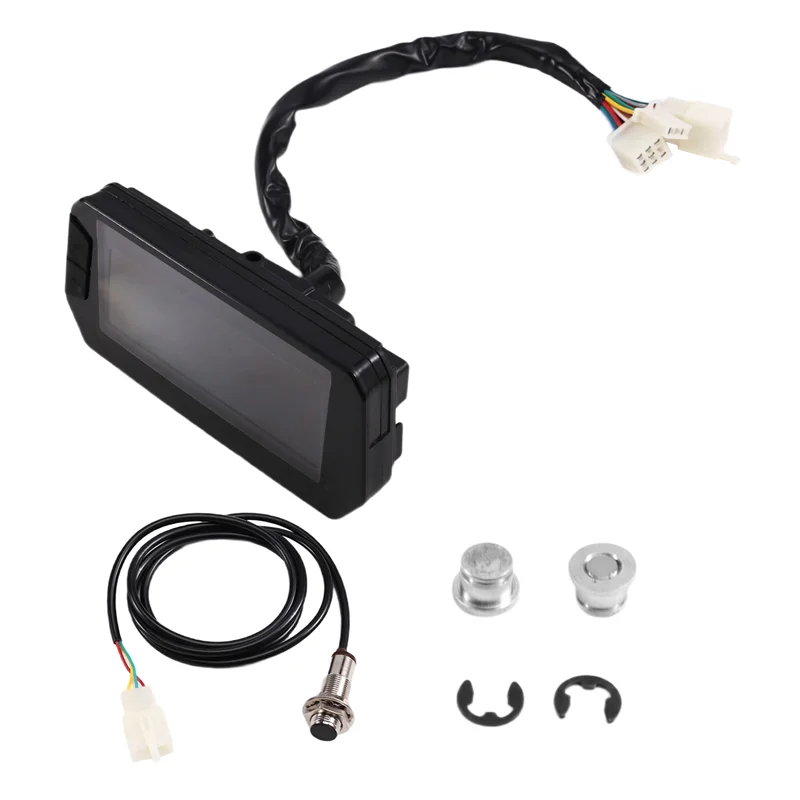 

LCD Display Instrument Speedometer For Motorcycle/Electric Scooter Controller-A93R