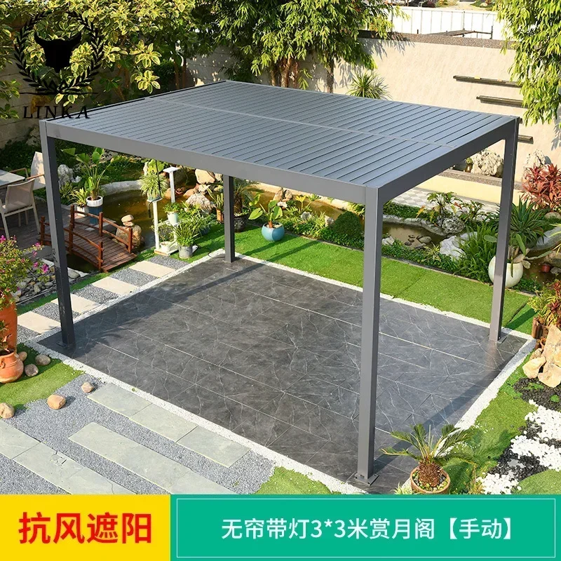 Aluminium Pergola Closed Roof Pergola Aluminium Outdoor 3x4 Pergola China Manufacturer