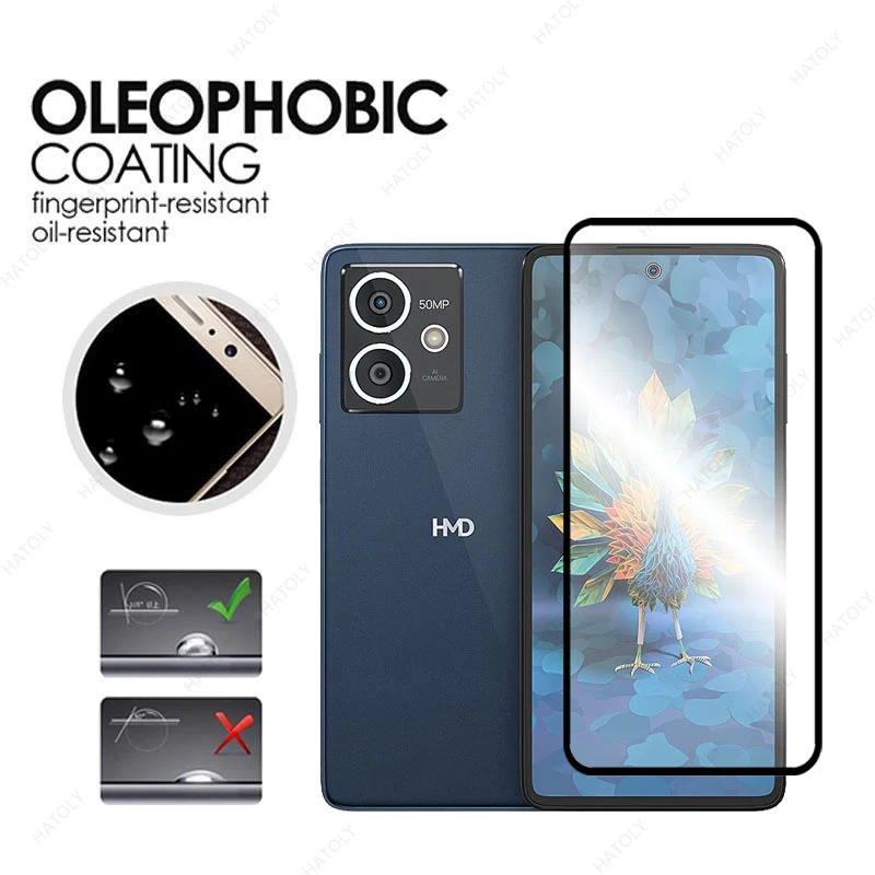 For HMD Crest Glass Tempered Glass Screen Protector For HMD Crest 5G Camera Lens Film HD Protective Glass For HMD Crest 5G