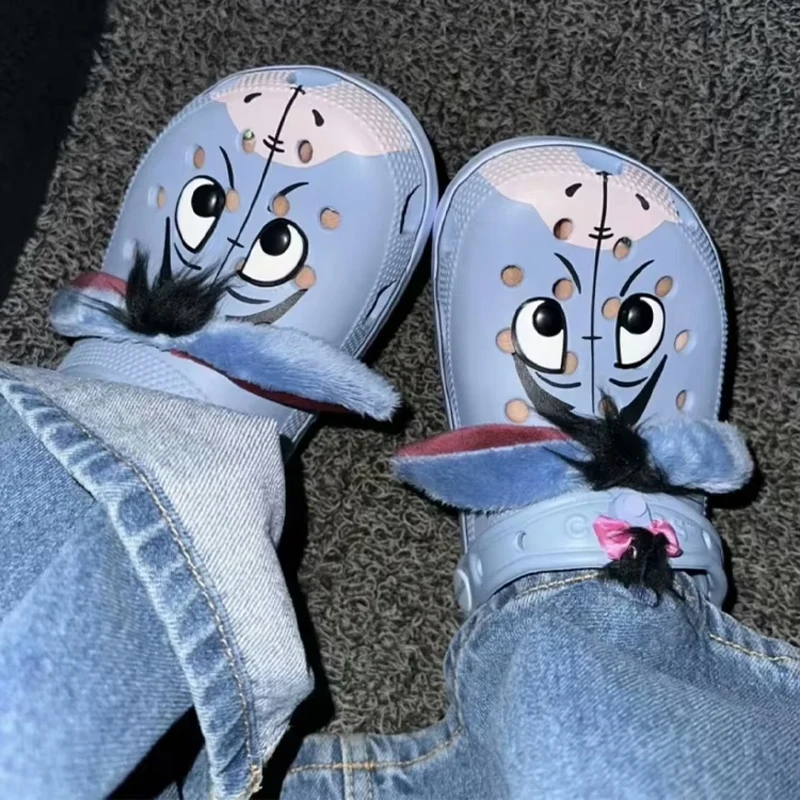 الجديد في المخزون ديزني دونكي سلسلة النعال الطرفية إيفا خفيفة للغاية باطن لينة أحذية مريحة متعددة الاستخدامات للبنين والبنات