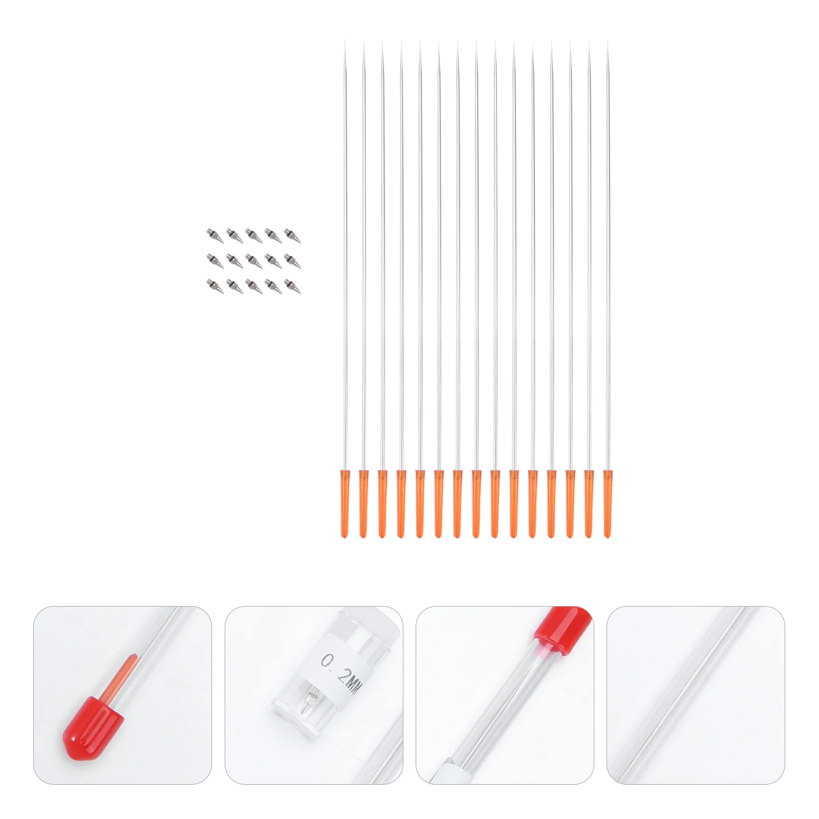 Pièces pour aérographe, outils de broCumbria, buses grossières, 02mm, professionnel