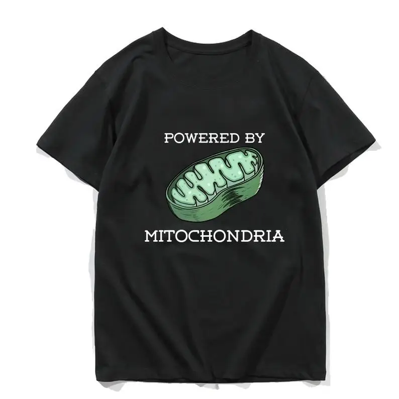 Divertida camiseta mitocondrial camiseta عارضة الأنثوية الرجعية الفكاهة camiseta alta #3