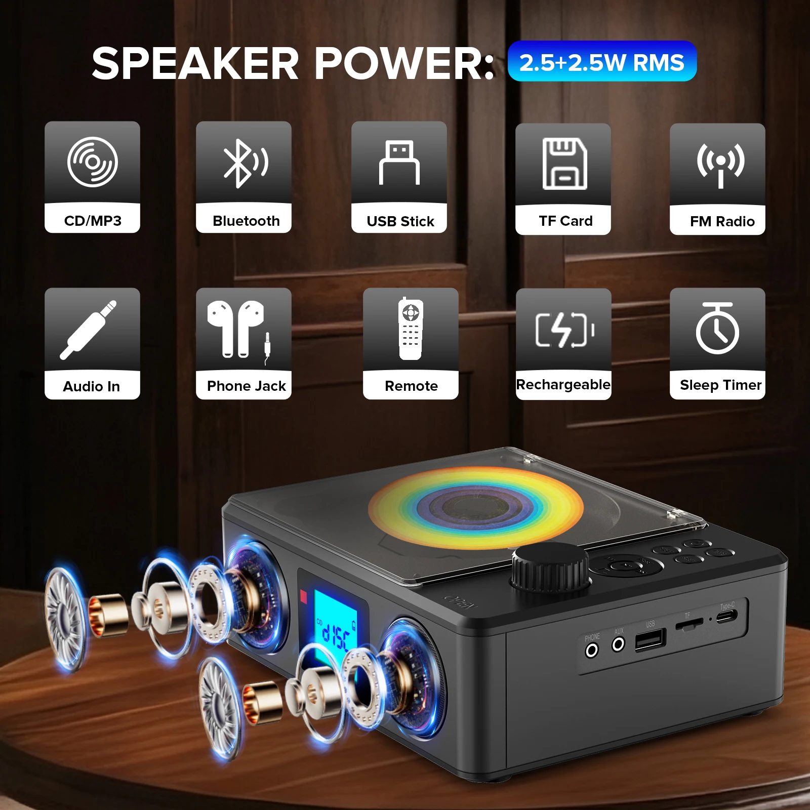 Thumbnail 2 - #51 Best CD Players to Buy In 2026