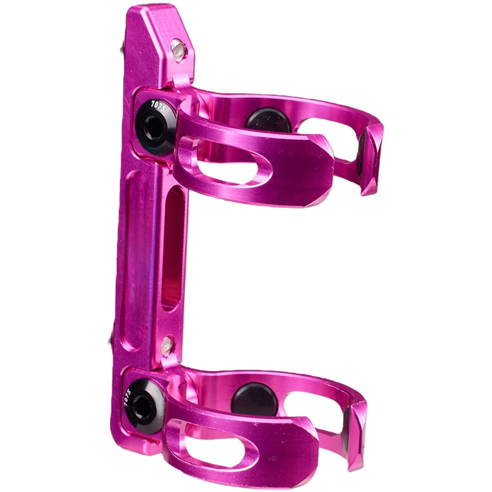 CNC Aluminum Folding Bike Seatpost Water Bottle Cage Adapter For Dahon For Brompton For Birdy 32-36mm Tube Mount Holder Bicycle - view 3