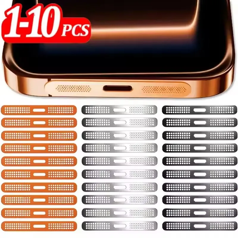 

1-10 шт. 17PM металлическая пылезащитная сетка для динамика, наклейка для IPhone 17 Pro Max 17Air, сетчатая защитная пленка против царапин для iPhone17