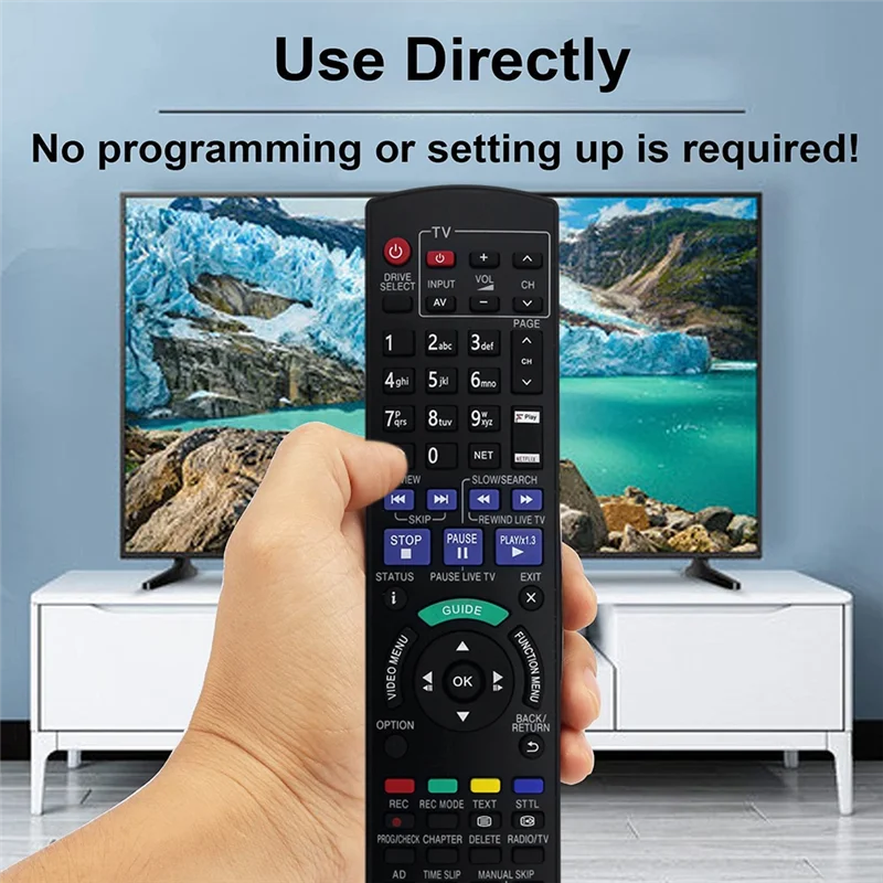 B68C Replace N2QAYB001058 Remote Control For Panasonic TV Long Service Life Convenience To Use Infrared Remote Durable Easy Inst