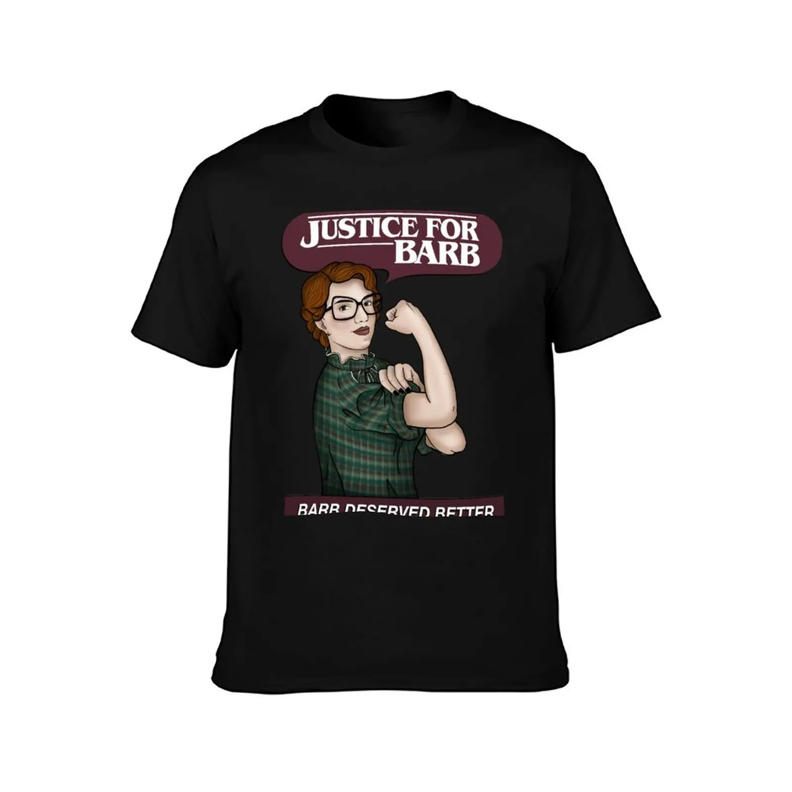 Justice for Barb T-Shirt All Match Basic Short Sleeve Top T-Shirt