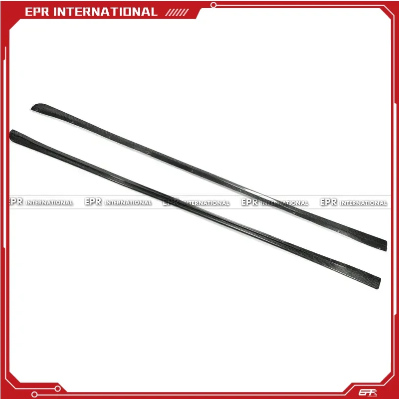 

Car Tuning Carbon Fiber Bottom Line Side Skirt For 14-18 Impreza WRX VAB VAF Glossy Finish Door Step Cover Fibre Drift Body Kit