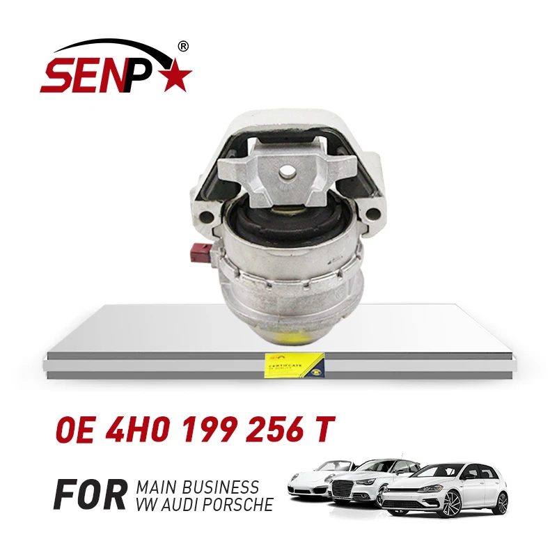 Senpei Auto Parts High Quality Engine Mount/Without Sensor For Audi RS7/A7/A84.0T 2011-2014 OEM 4H0 199 255 T & 4H0 199 256 T