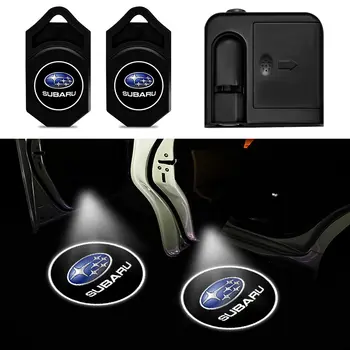 1/2個LED車門燈斯巴魯標誌投影燈,適用於斯巴魯森林人、翼豹、WRX、STI、BRZ、XV等車型,汽車裝飾配件 8 最佳銷售 速霸陸標誌 - №4