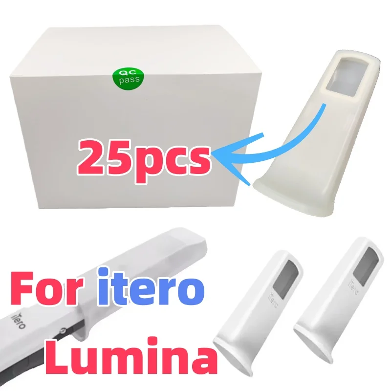 25Pcs/Box Disposable Protective Cover Sleeves Suitable for iTero Lumina Intraoral Scanner Dental PE  Protective Cover