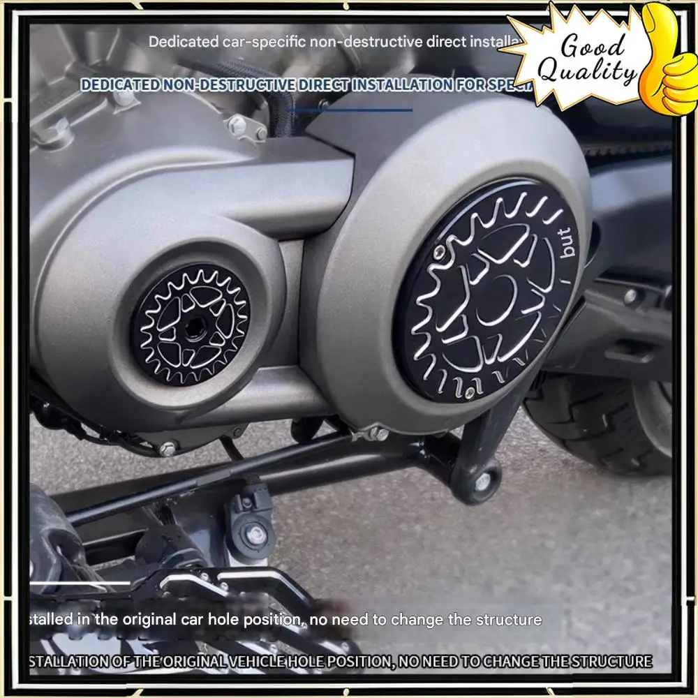 

For Benda NAPOLEON BOB 500 Chinchilla 500 modified retro small flying cover electromagnetic cover engine decorative cover