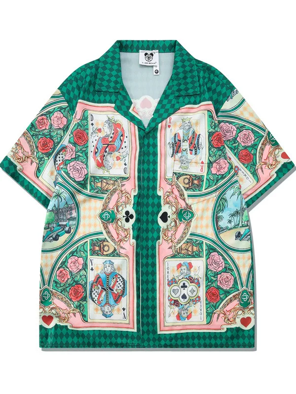 

Повседневный мужской комплект irt Summer Digital Print Loose ort Sve Полиэфирное волокно orts Полиэфирное волокно Футболка-ацетатное волокно