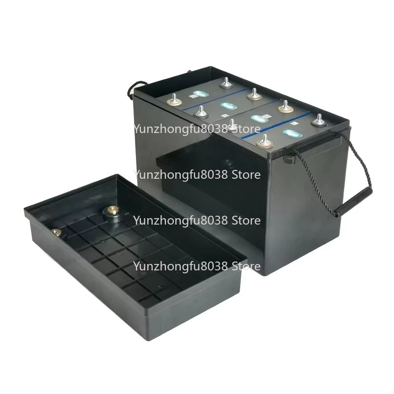 Caixa de bateria prismática Lifepo4 280 DIY Lifepo substituição caixa de bateria solar de plástico vazia