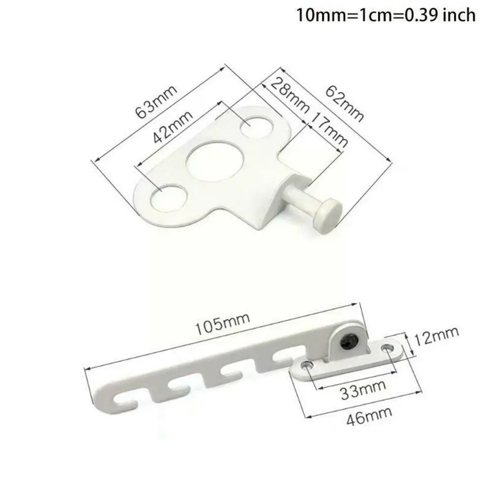 Adjustable Window Limiter Wind Brace Stay Position Baby Protector Kids Sash Lock Casement Window Stopper Safety Block Q8o2