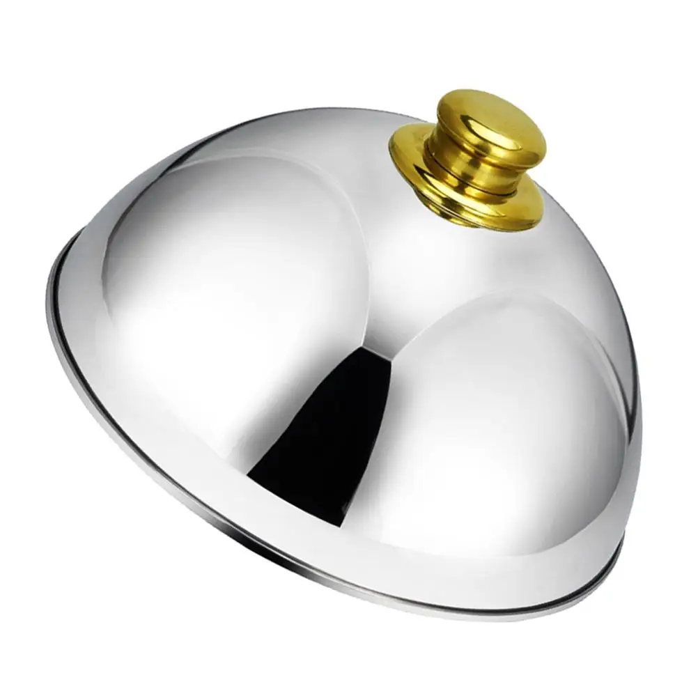 

Stainless Steel Food Cover Dome Lid Fly Proof Dust Resistant Kitchen Restaurant Supplies BBQ Camping Accessories