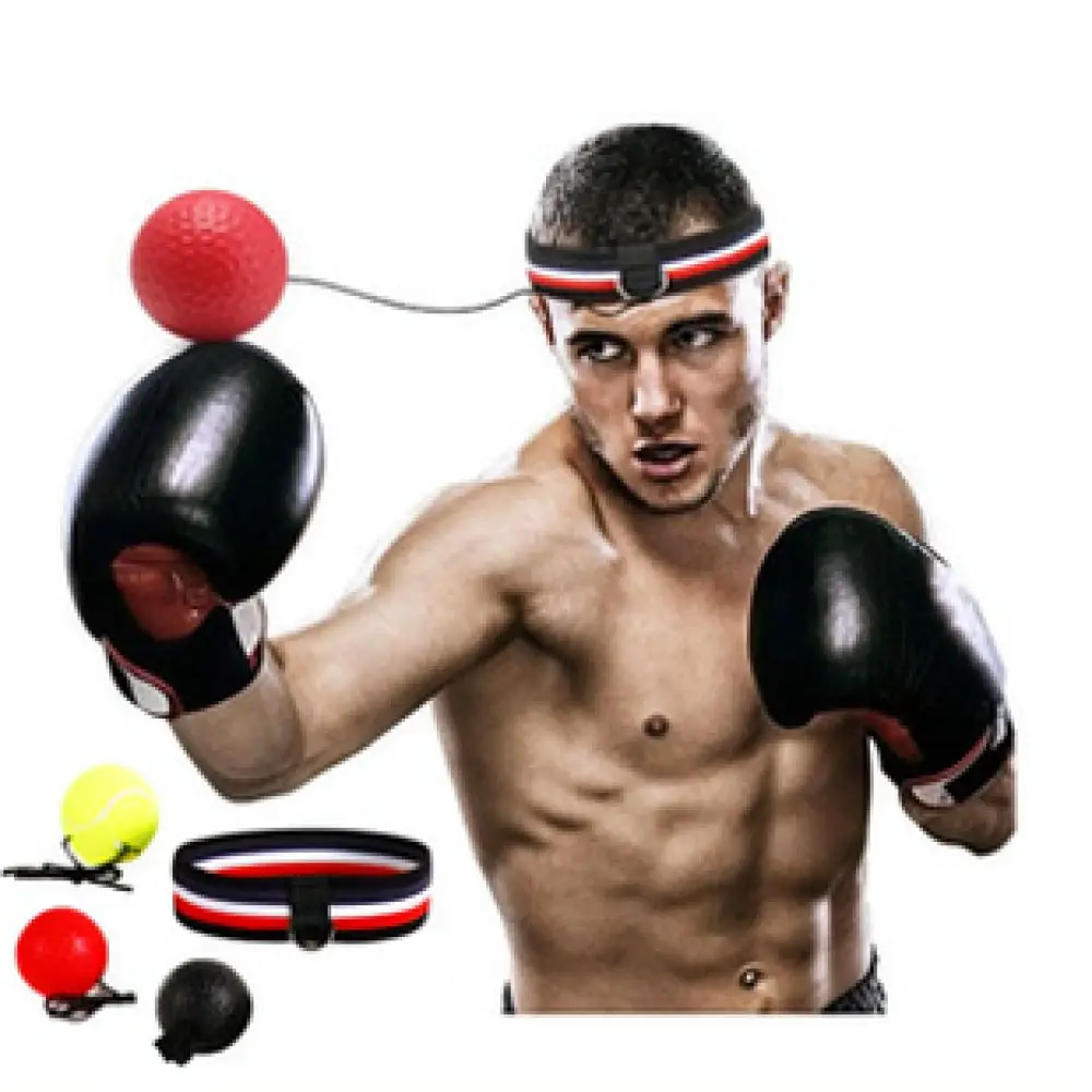 Headband Punching Ball For Boxing Reflex Speed Agility Training Exercise Fitness Gear Workout Sport Accessory Device