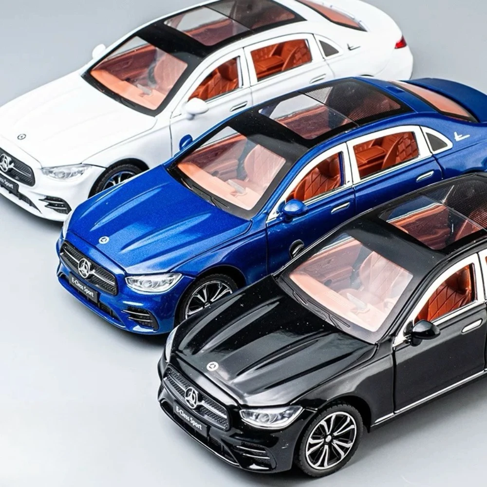 1:24 E300L Eクラス S320 スポーツカー おもちゃ モデル メタルダイキャスト シミュレーション車両 プルバック玩具 モデル オフィスデスク飾り