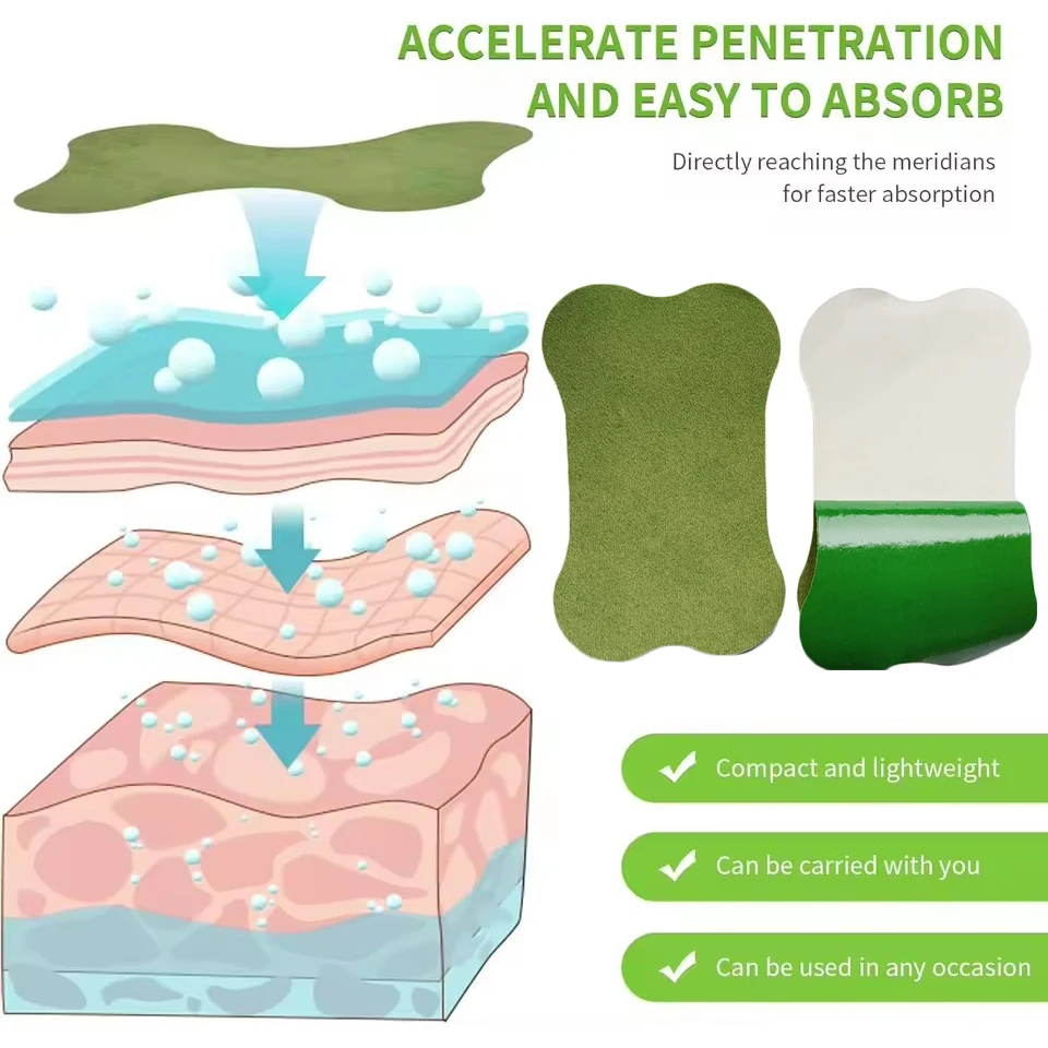 60/6 PCS Arm Weight Loss Patch Thin Arm Sticker Fat Burning Body Detoxification Patches Body Sculpting Wormwood Slimming Patches view 5