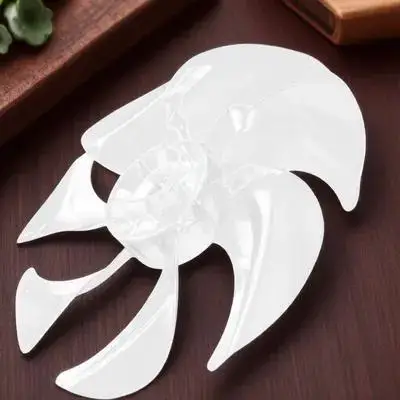 

Сменные пластиковые лопасти для настольных вентиляторов, 7 лопастей, простая установка, легкая чистка, запчасти для ремонта, замена лопастей вентилятора