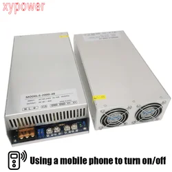 DB 2000W PFC For motor 1800W switch Power Supply DC 12V 125A Transformer 30V 48V 24V 60V 72V 36V 90V / Adapter Strip 110 / 220V