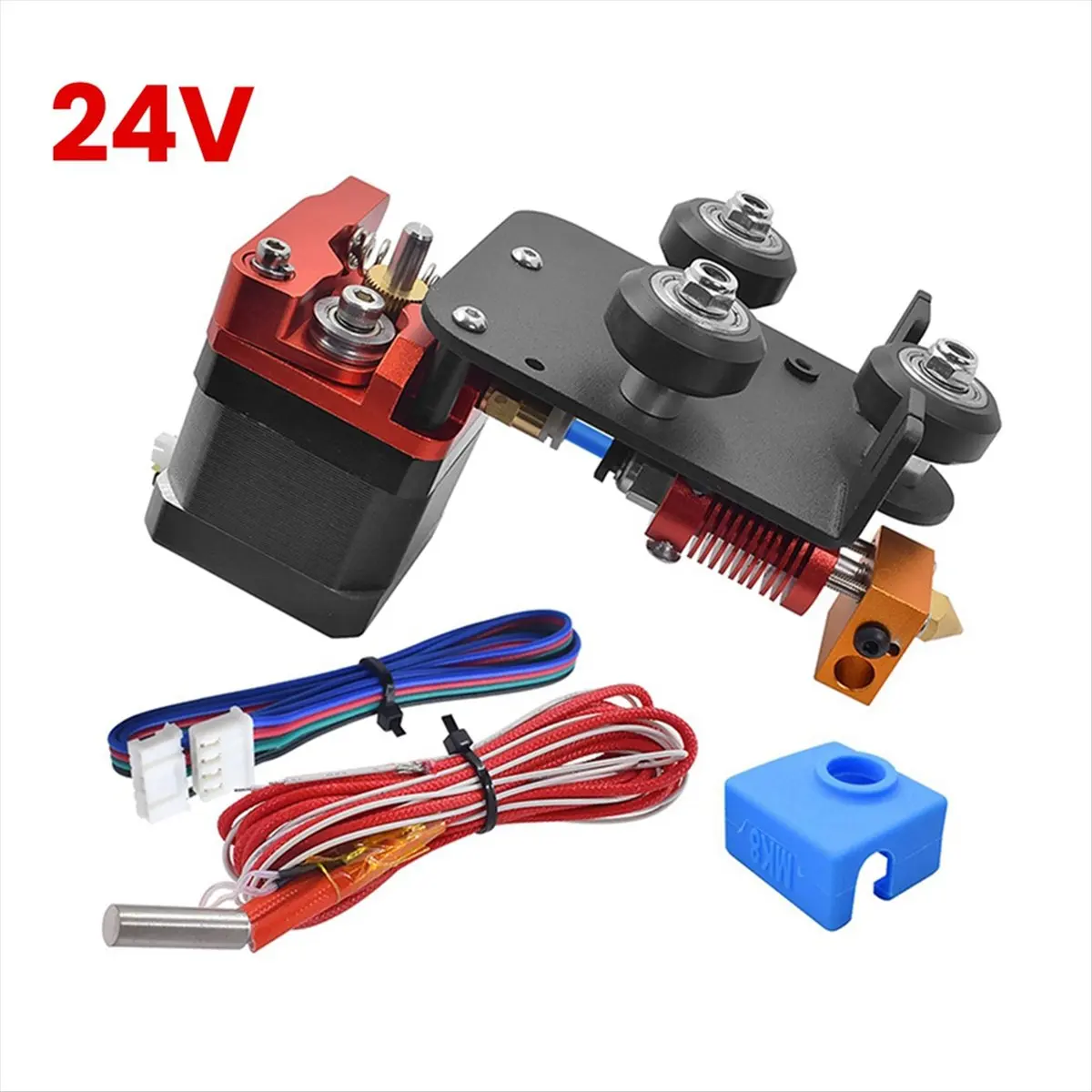 

Комплект экструдера A10I с прямым приводом для 3D-3, -5, CR10S-принтеров Встроенная печатающая головка с двигателем 24 В