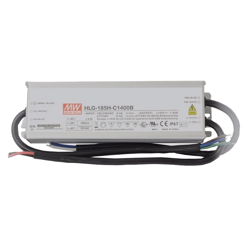 Controlador LED con función PFC integrada, serie MW, 24V- 54V