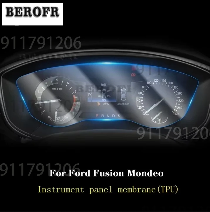 Auto innen Instrumententafel membran LCD bildschirm TPU schutz film Anti-scratch film refit Für Ford fusion mondeo 2019-2023