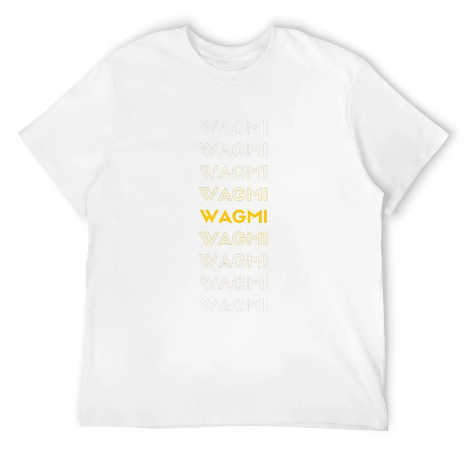 

WAGMI T-Shirt custom t shirt anime Funny t-shirt clothing for men
