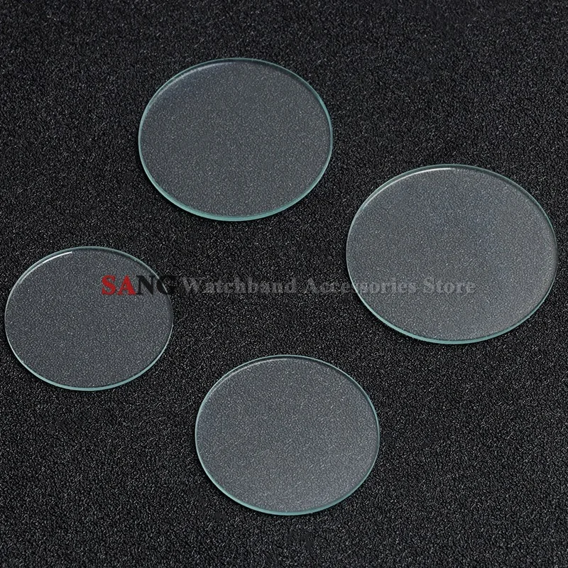 Round Watch Crystal Watch Glass 1.0/1.5/2.0/2.5/3.0mm Thick 