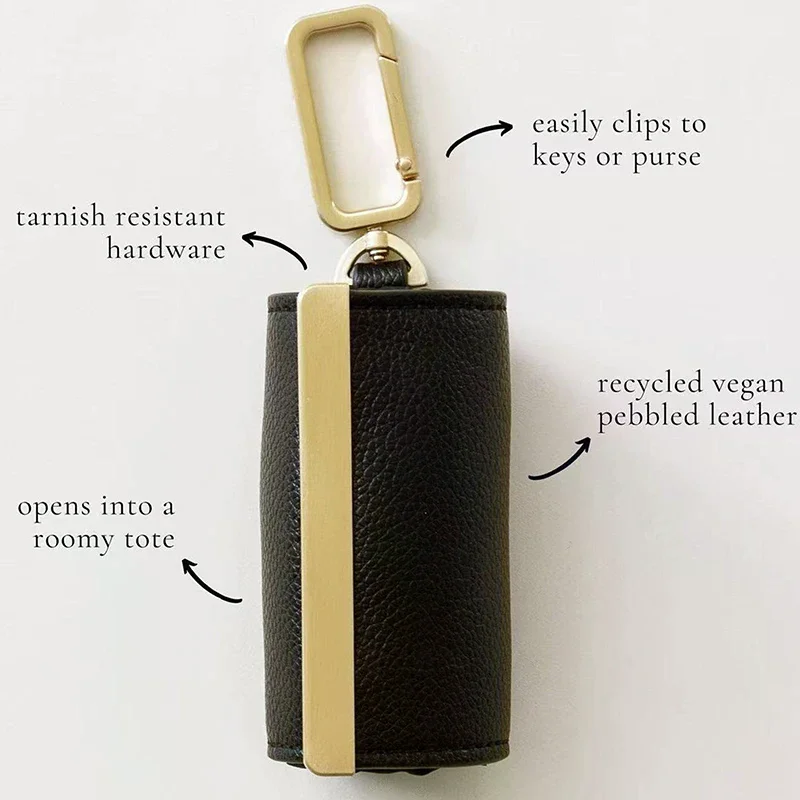 Stylish Travel Keychain Storage Bag, Large Capacity Eco-friendly Convenient Shopping Bag, Pendant Accessory Bag