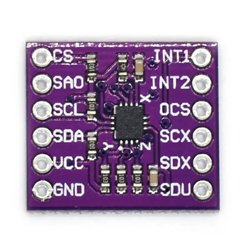 Well Made-CJMCU-633 LSM6DSO 6DOF 3D Modul Sensor Sikap Giroskop 3D Akselerometer 3.3V SPI IIC I2C MIPI I3C SM Port Seri
