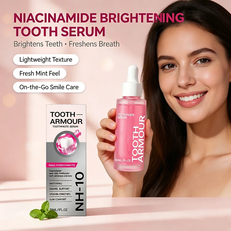 Tooth Armour NH-10 Toothpaste Serum Nano-Hydroxyapatite Teeth Brightening Essence Fresh Breath Enamel Protect Oral Care Serum
