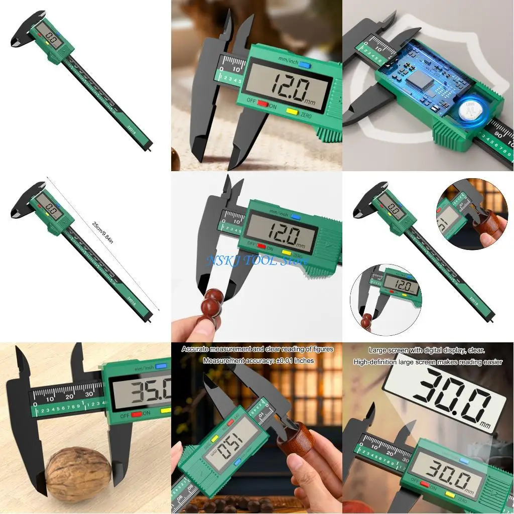 

L8RC Caliper With Digital Display High Precisions Engineering Vernier Caliper