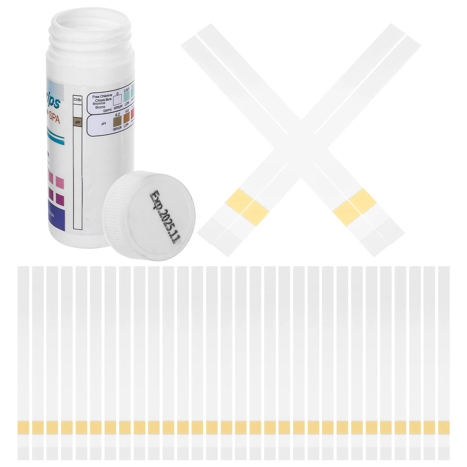 

Swimming Pool Testing Strips PH Paper Quality Kit for Pools Spa Pool Testing Strip Hot Tub Test Tool Water Quality Tester