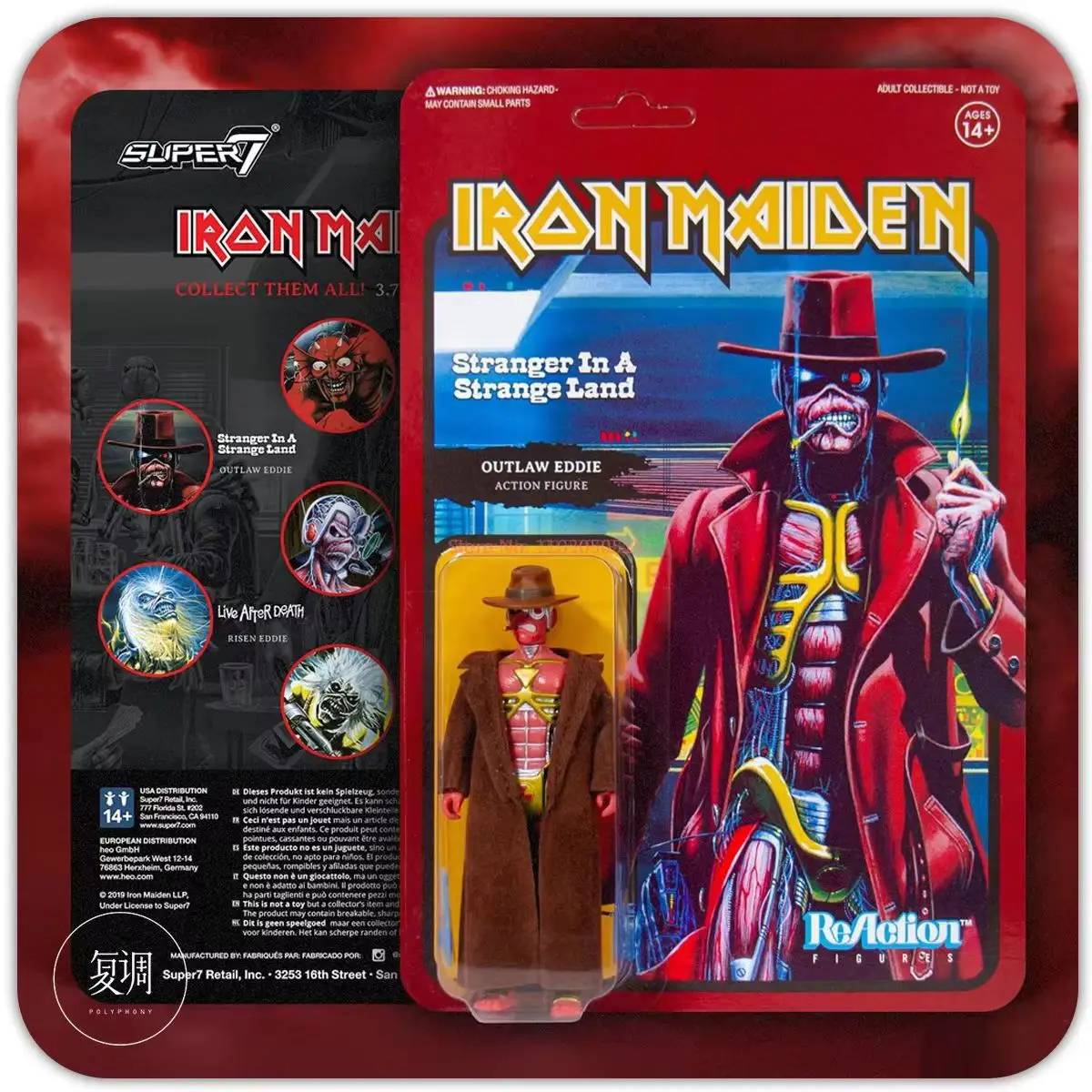 Super7 3.75-inch Anime Action Figure Retro Card Doll Collection Toy Collection Gifts Doll Birthday view 5