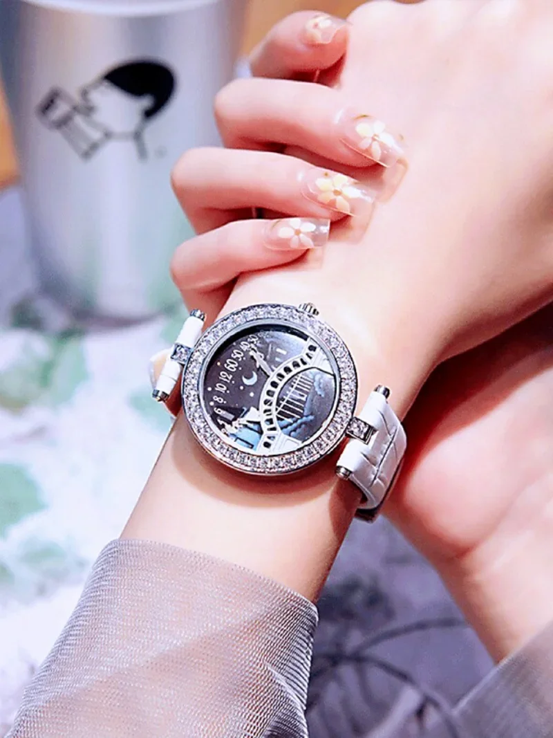 Fashion temperament, personality, artistic and niche quartz watch