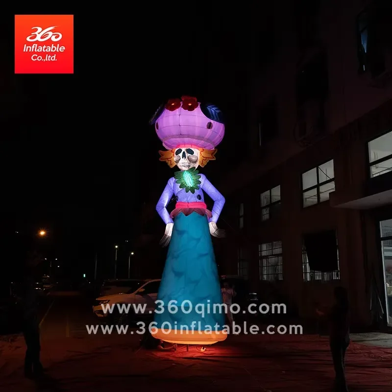 Giant Advertising Inflatable Design Large Custom Inflatable Halloween Scary Witch Inflatables for Events