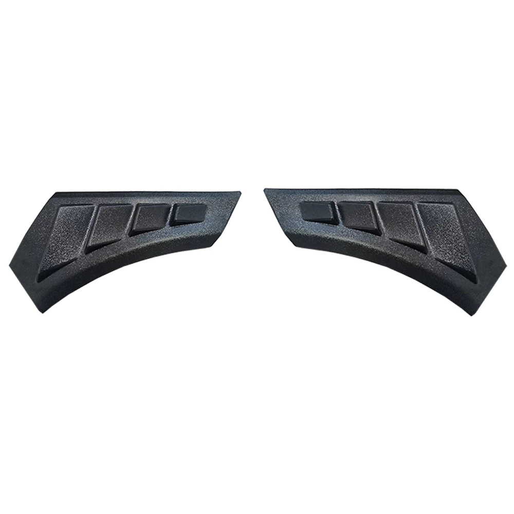 2pcs ABS Black Left Right Side Cowl Body Armor Cover  Fit for Ford Bronco 2020+ Side Vent Hood Guard Decoration Cover