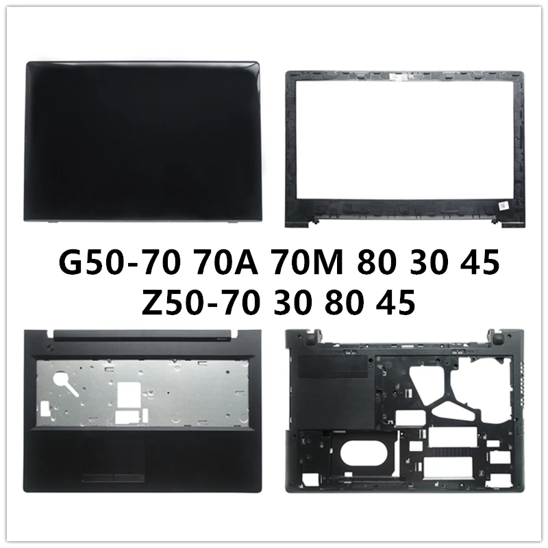 New laptop For Lenovo G50-70 75 80 30 45 Z50-70 30 80 45 LCD Back Cover Top Case/Front Bezel/Palmrest/Bottom Base Cover Case