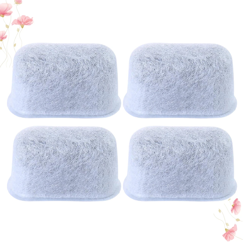 

4pcs Coffee Machine Filter Core Replacement Parts Efficient Water Purification Long Lasting Silver Easy Install Travel Size