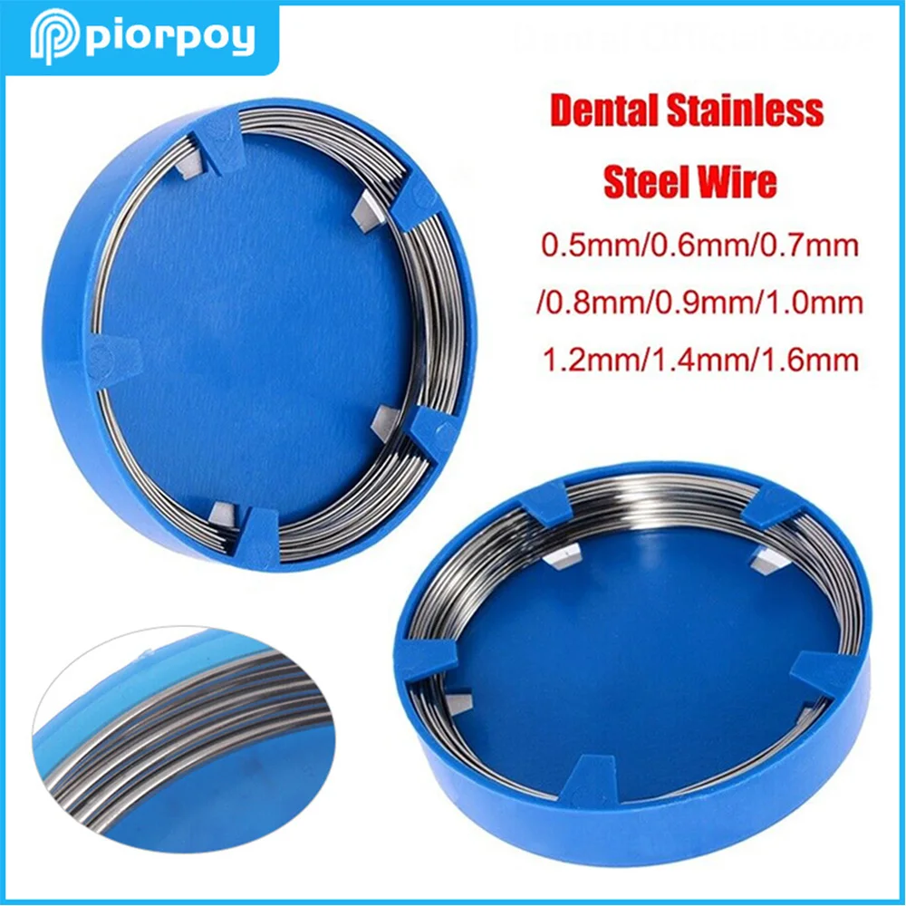 PIORPOY 1 Rolls Dental Ligature Wire Stainless Steel Orthodo