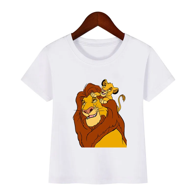 Lion King Cute Simba Cartoon Patches for Clothes Heat Transfer Thermal Stickers DIY Kids T shirt Iron on for Women Appliqued