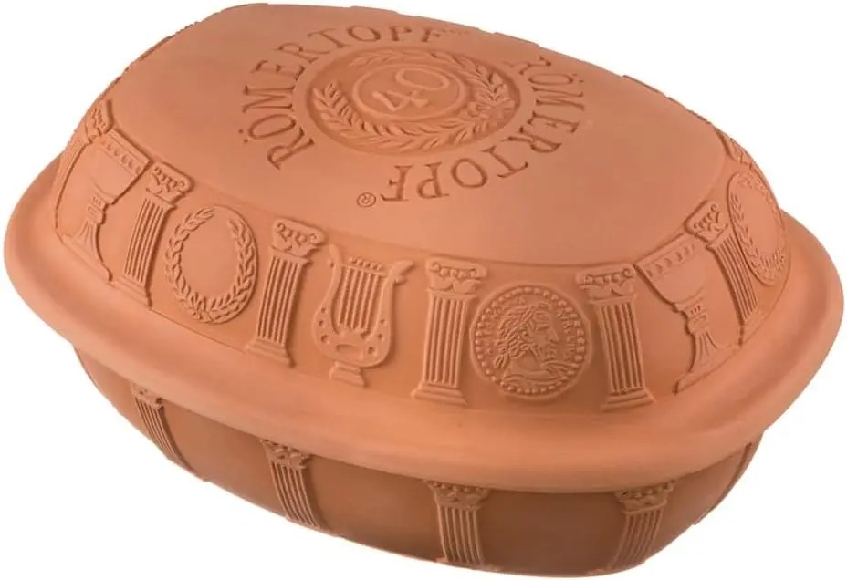 

Clay Roaster | 40 Years Anniversary Edition | Non-Stick Dutch Oven | Healthy Pot Cooking | Clay Baker | Versatile Cooking Vessel