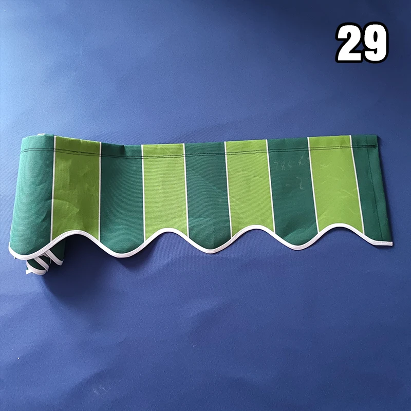 

Retractable Awning Patio Replacement Fabric Window Valance Manual Exterior Sun Shade Deck Window Cover Sunshade Canopy Curtain