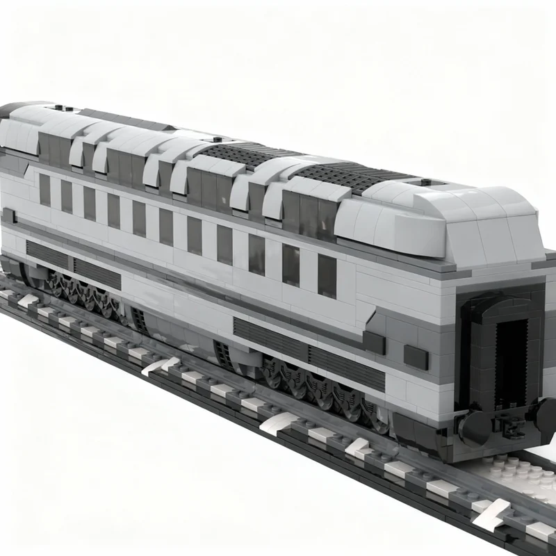 NEW 886PCS MOC Railway Train Snowpiercer First Class Coach Type B Model Collectible Display DIY Creative Building Blocks Gift