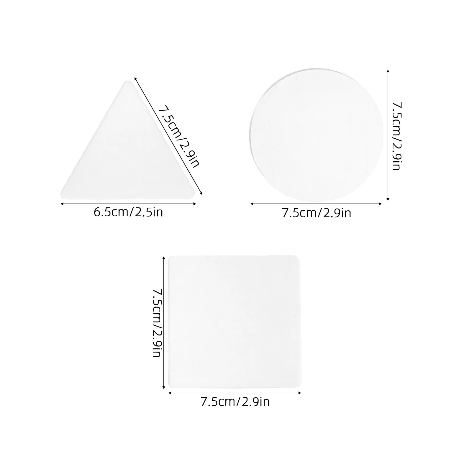 3Pcs Gel Printing Plate Reusable Soft Printmaking Board DIY Art Crafts Monoprinting Gel Press for Scrapbooking Card Making