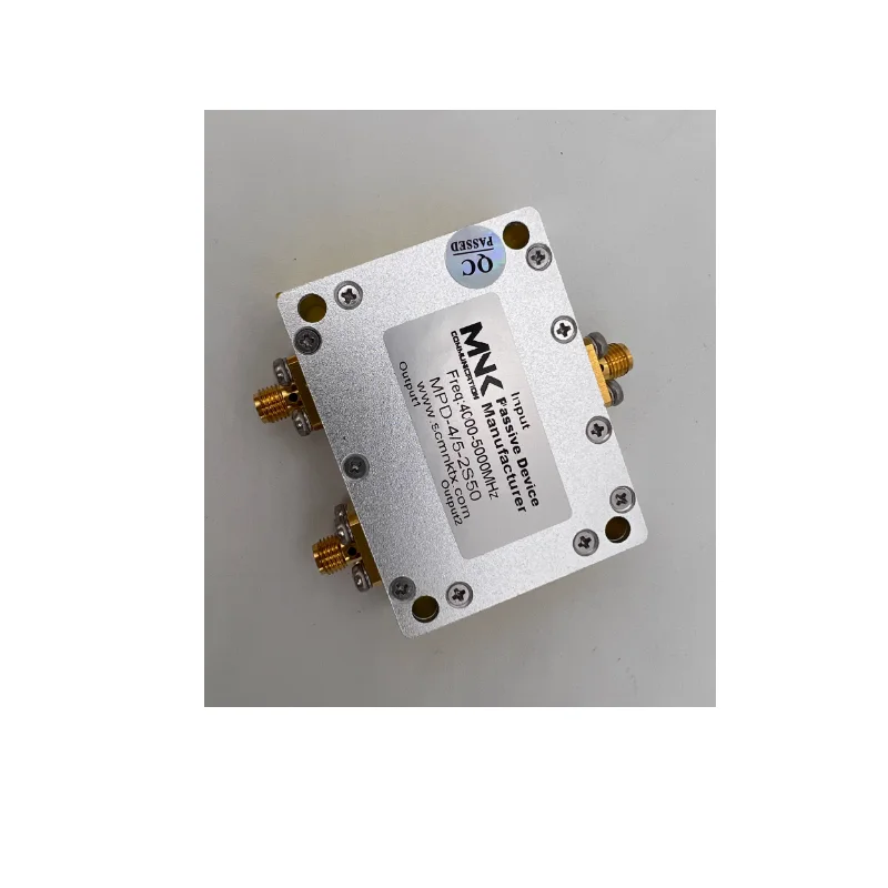 

Головка SMA 4000-5000M Микрополоска Два делителя мощности 4-5G От одного до двух Распределение высокой мощности 50 Вт
